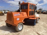 Used Broce Broom Sweeper in yard